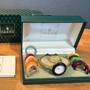 Gucci Interchangeable Bezel Watch